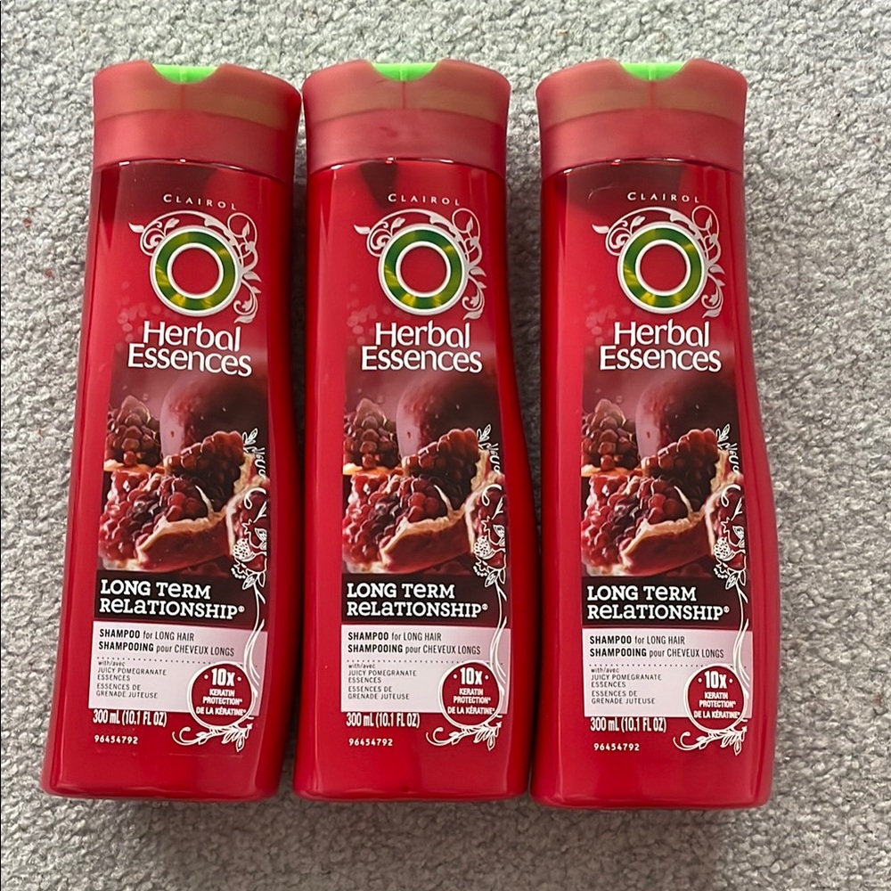 Set of 3 Herbal Essences Long Term Relationship Shampoo for Long Hair